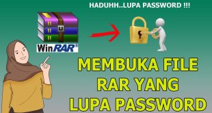 Cara Membuka Winrar Terkunci Tanpa Aplikasi Tambahan